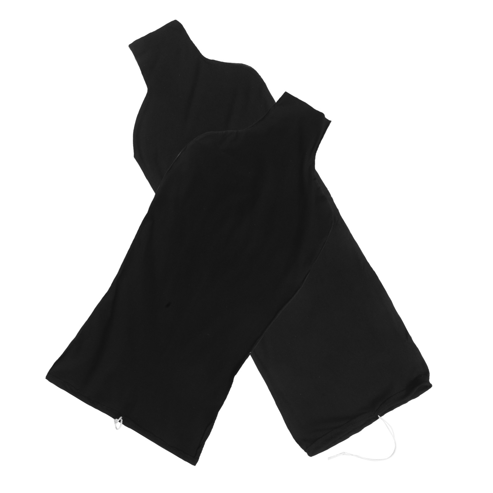 Dress Form Mannequin - 2個セット マネキン用保護カバー 交換可能な黒白ドレスフォーム ディスプレイ用生地 衣料品店用ダミーアクセサリー