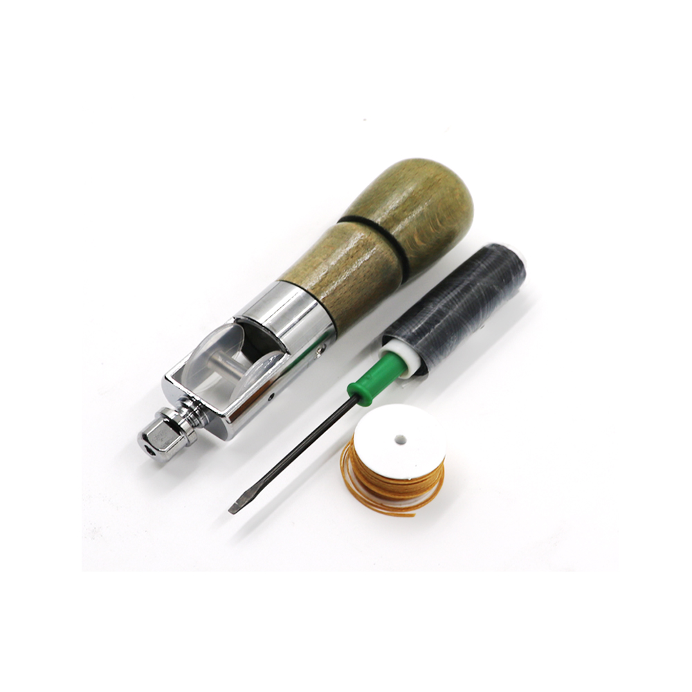 Needle Threader Tool - 靴の製造用の手縫い糸のキット,ミシン針のセット