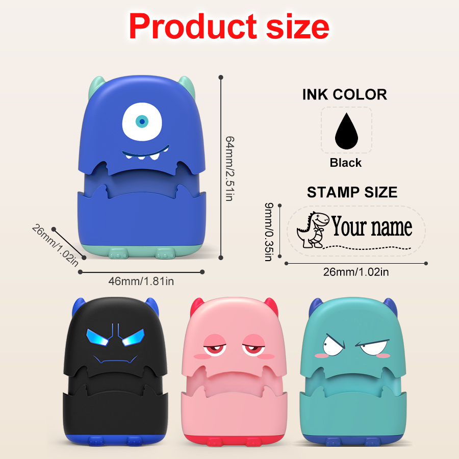 名前入りスタンプ - 漂白に強く、衣類に印字するのに適した、 - Sewing Labels のレビューと価格