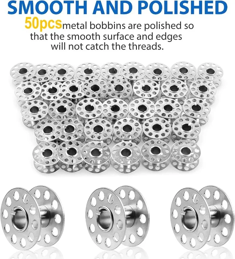 vvocci 空のスプール ステンレス鋼 シルクブラザーパー - Thread Bobbins Empty のレビューと価格
