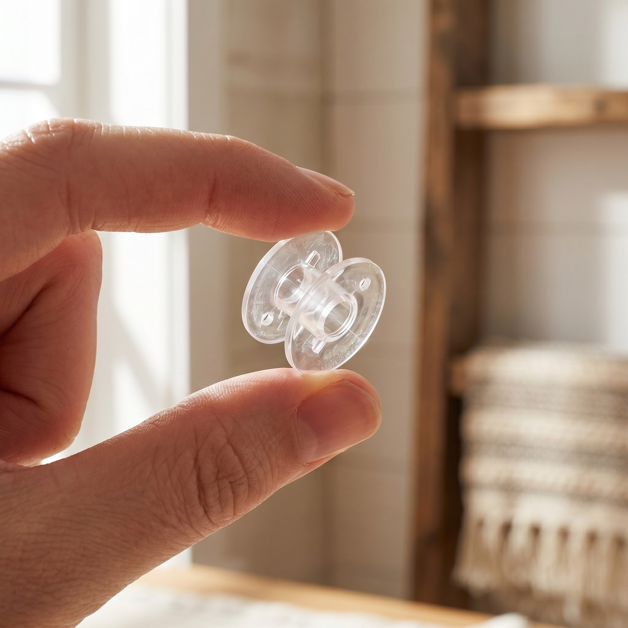 50個入り透明ボビン プラスチック製ミシン用空糸スプール オ - Thread Bobbins Empty のレビューと価格