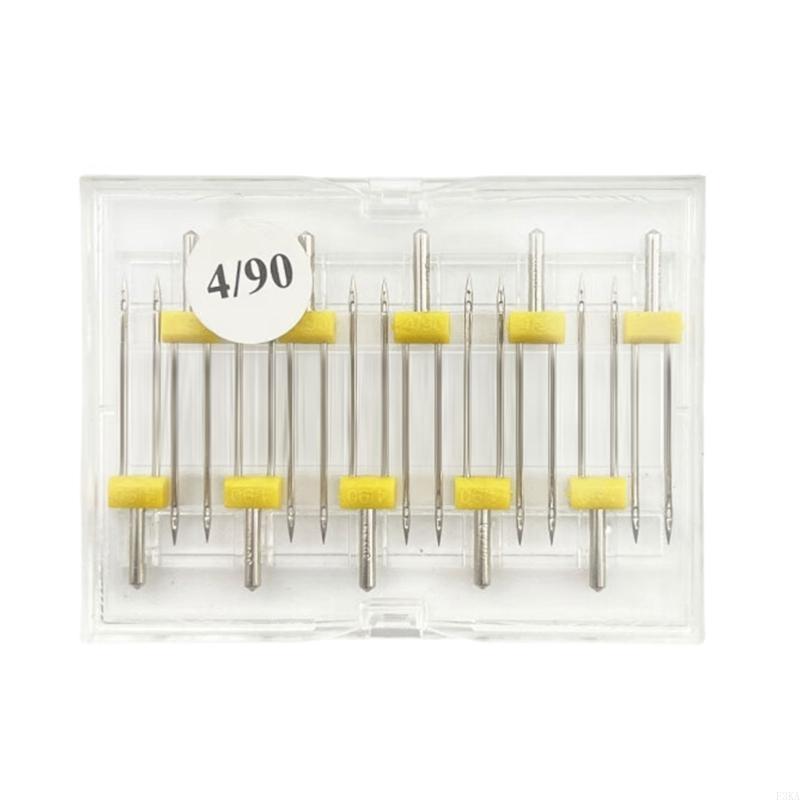 10本のミシン針ストレッチツインニードル家庭用ミシンツインニ - Twin Needle Stretch のレビューと価格