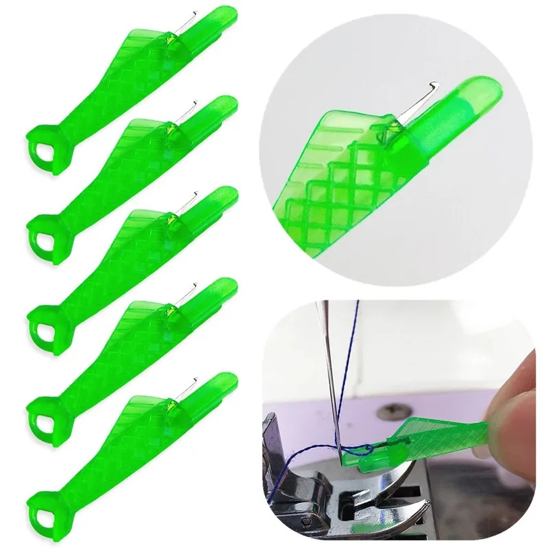 1/10/40 個迅速に自動針糸通し器 DIY 縫製ツール緑 - Needle Threader Tool のレビューと価格