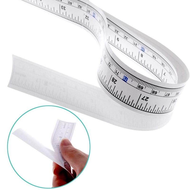 90cm自己粘着式メートル法測定テープ、ビニール製定規、ミシ - Sewing Labels のレビューと価格