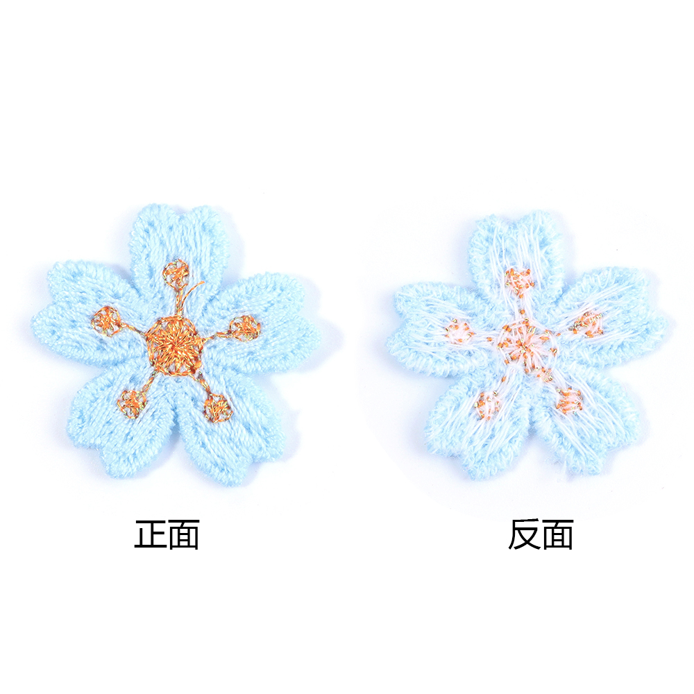 20 ピース/ロットカラフルな 2.4 センチメートル刺繍花 - Sewing Art のレビューと価格