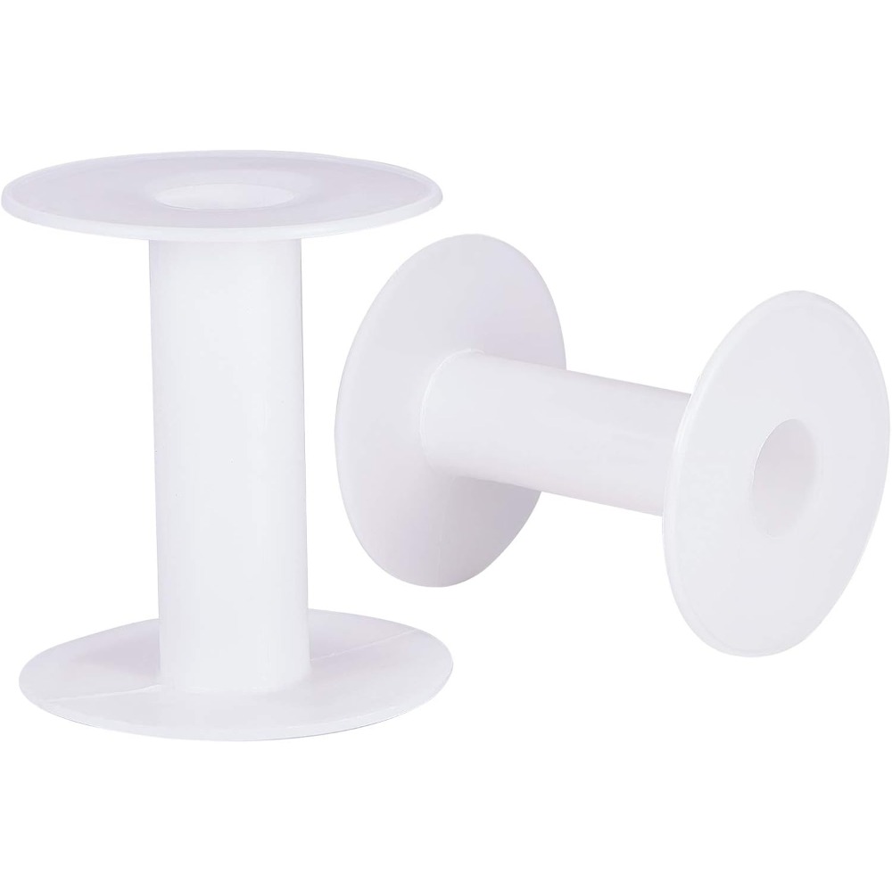 プラスチック製の空のワイヤースプール、クラフト、コード、ロー - Thread Bobbins Empty のレビューと価格